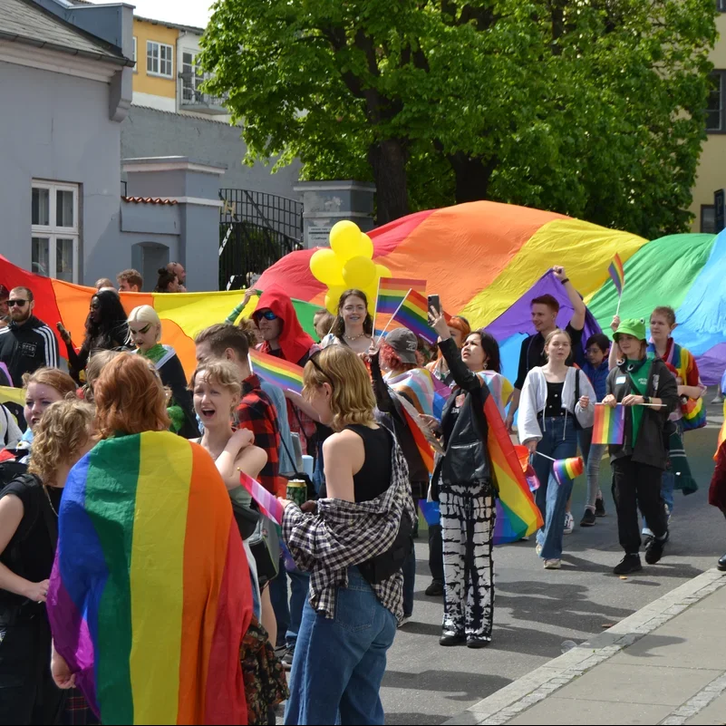 Billede af aarhus pride parade