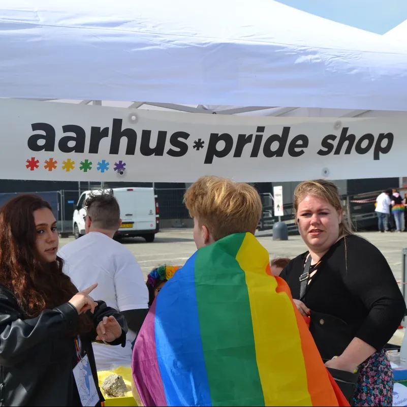 Billede af Aarhus Prides shop